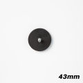 Universal Offroad Light Mounts 4-Pack - Adjustable Magnetic Brackets for SUV/ATV LED Bars (34/43mm Diameter).