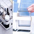 1pcs-Toothbrush Box Holder 1 Cup Bathroom Storage Toilet Two Removable Toothbrush Box Seat.
