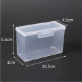New Transparent Plastic Boxes Playing Cards Container PP Storage Case Packing Poker Game Card Box For Board Games.