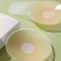 2 pieces/set of round women's silicone breast patches, ultra-thin anti protrusion solid adhesive breast patches. 