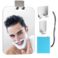 25cm Acrylic Mirror Bathroom Tools Shower Shaving Makeup Washroom Accessories Fogless Fog Free Travel Mirror Unbreakable. 