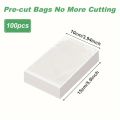 100pcs Vacuum Seal Bags, Food Preservation Seal Bags,  Household Food Storage Bags, Suitable For Meal Prep, Portion Control,. 