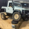 Plastic Wide Fender Flares Set for 1/10 RC Crawler RC4WD  Gelande II Defender D90 D110 Body. 