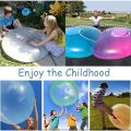 Amazing Hot Durable Super Wubble Bubble Ball Water Filled Inflatable Fun Ball for Kids & Adults Tear-Resistant Soft Rubber Jelly Balloon Ball for Beach Garden Outdoor Indoor Party Toy - Best Giant Durable Outdoor Adult  Balls. 