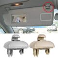 1/2pcs car sun visor hook For Audi A1 A3 A4 A5 Q3 Q5 S3 S4 S5 Allroad 8U0857562A Grey beige Interior Sun Visor Clip Holder. 