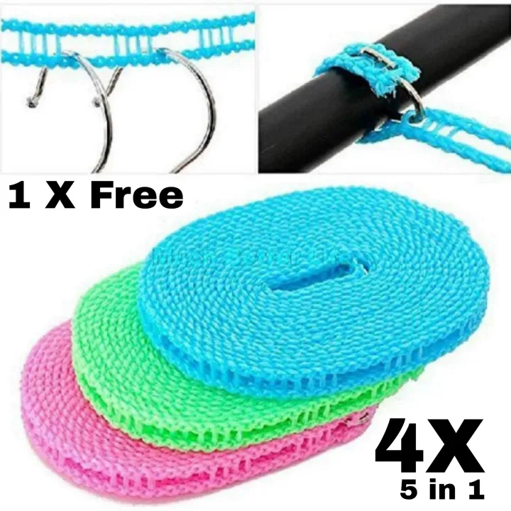 5%20meters%20modern%20fiber%20rope%20anti-slip%20clothes%20washing%20drying%20nylon%20rope%20japan%20style%20rope%20with%20hooks%20-%20Image%203