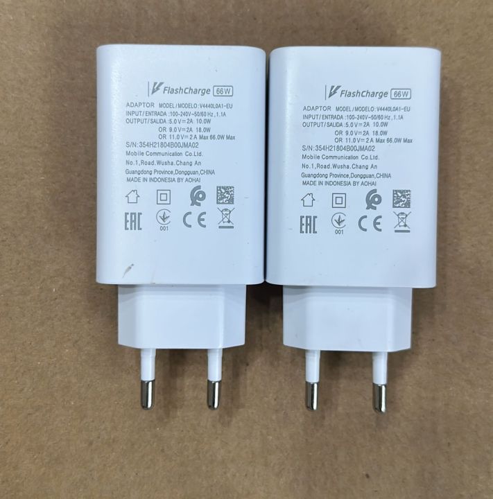 Vivo Charger Fast Charging or Dual Engine Speed 18W Charger