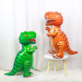 1pc Cute Freestanding 3D Dinosaur Balloon,T-Rex Long Neck Animal Balloon,Birthday Party,Party Favors. 