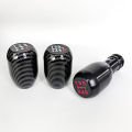 Universal Aluminum Black Manual 5/6 Speed Shift Knob Weighted Gear Stick Shifter Lever Handle Fit Most Cars.