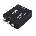 1080p HD RCA to HDMI Converter – AV to HDMI Adapter with Plug-and-Play, Full HD Video/Audio & Universal Compatibility. 