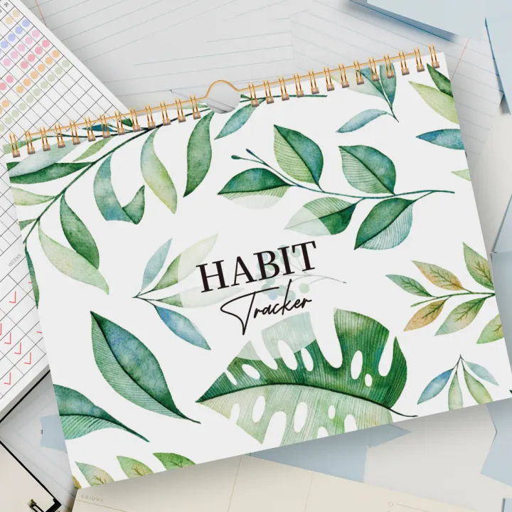 1Pc%20Habit%20Tracker:%2012%20Months%20Recordable,%20Undated%20Daily%20Weekly%20Monthly%20Habit%20Tracker%20Planner,%20Green%20Plant%20Design%20-%20Image%205