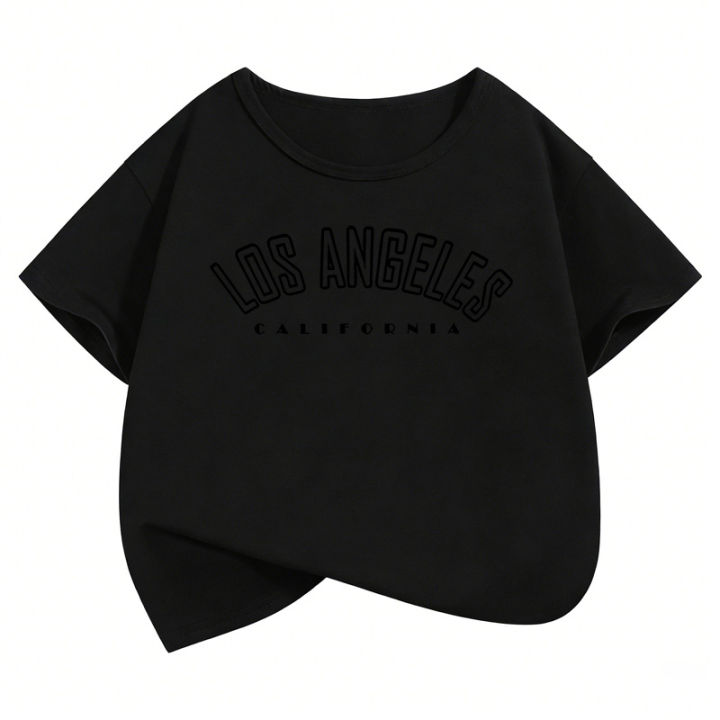 Fashion%20Los%20Angeles%20Top%20Design%20T%20Shirts%20Y2k%20Kids%20Children's%20T-shirt%20Boys%20Girls%20Summer%20Spring%20Casual%20Top%20Tee%20Short%20Sleeve%20-%20Image%202