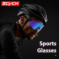 SCVCN UV400 Cycling Glasses Outdoor Running Sunglasses Men Women MTB Road Bike Glasses Hiking Drive Bicycle Sports Sunglasses.
