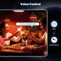 MOES Tuya Zigbee/Matter WiFi Smart ST64 LED Bulb Biological Rhythm RGB Colors Music Scene Mode Smart Linkage Wireless Control. 