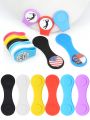 Silicone Golf Ball Marker Holder Strong Magnetic Mini Golf Position Calibration Clamp Professional Folding Useful Golf Supplies. 