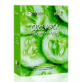 East-skin 3D cucumber formula lift box 10 facial mask. 