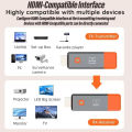 Wireless HDMI-Compatible Video Transmitter and Receiver Extender kit TV Stick Dongle Adapter For PC Camera Laptop To Monitor TV.