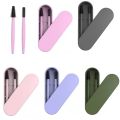 Eyelash Brush Mascara Wands Microbrush Eyelash Extension Supplies Eyelash Make Up Brushes Reusable Silicone Eyebrow Lash Brush. 