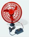 12 Volt DC Mini Adjustable Fan For Both Indoor & Outdoor Use With Power Adapter  (10 inches). 