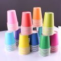 1/5/10/20PCS 9 Oz 250ml Solid Thick Paper Cup Disposable Cup Wedding Birthday Party Holiday Disposable Tableware.