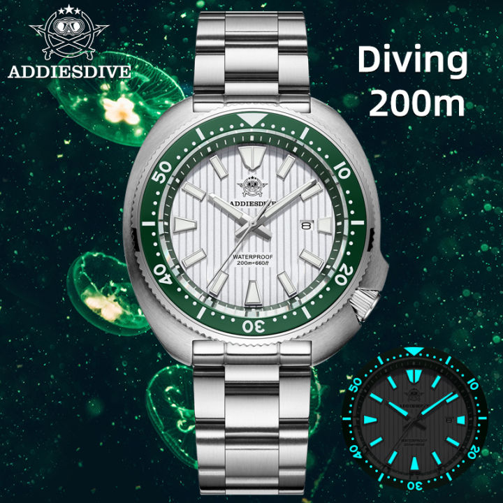 ADDIESDIVE%20Men's%20Watch%20Stainless%20Steel%20Sapphire%20Crystal%20Quartz%20Watch%20Men's%20Luminous%20200M%20Waterproof%20%20Men's%20Analog%20Watch%20-%20Image%203