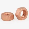 10pcs T2 Copper Hex Nuts Conductive Locking Nuts for Electrical Grounding M3 M4 M5 M6 M8 M10 M12 M16. 
