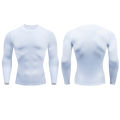 Men Compression Running T-shirt Fitness Tight Long Sleeve Sport Shirts Training Jogging Tops Gym Sportswear Dry Fit Rashgard.
