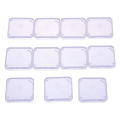 10pcs/lot Transparent SD Memory Card Case Holder Box Storage Boxes Memory Card Clear Plastic Case Holder Protector. 