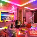 Govee RGBIC H6127 LED Strip Lights 16.4ft Bluetooth LED Light Strip with App Control, 64 Scene Modes, Music Sync, Color Changing LED Strip Lights for Bedroom Kitchen Party Living Room. 