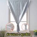 Blackout curtain fabric curtain Velcro curtain👍100% light/100% UV protection, easy to install, free punch, Velcro free⚡Ready to ship. 