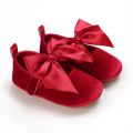 Red Baby Shoes Princess Fashion Sneakers Infant Toddler Soft sole Anti Slip First Walkers 0-1 Year Old Baby Dance Shoes. 