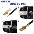 Non-insulated Open Barrel Crimping Tool SN-58B 23-16 AWG /0.25-1.5mm², Dupont Molex JST TE Terminals & EPC PCIE SATA Pins. 