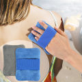 1pair Sand Remover Gloves, Beach Sand Cleaning Glove For Body, Soft And Durable. 