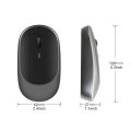Wireless Mouse Rechargeable Mouse Gamer Dual Modes Bluetooth-compatible 2.4G USB Mute Mice For Laptop Pad Tablet Macbook Mause. 