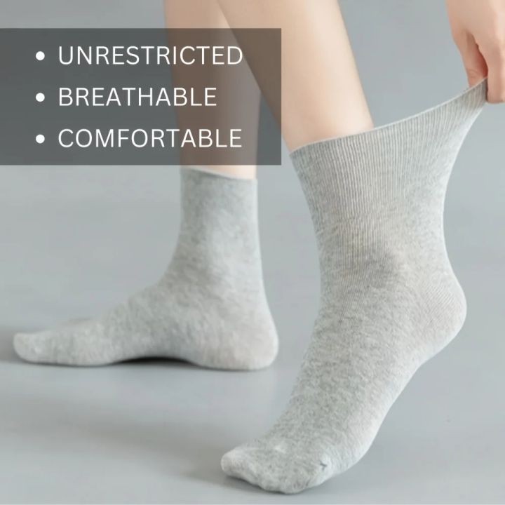 5%20Pairs%20Women'S%20Non-Binding%20Diabetic%20Socks,%20Comfortable%20No-Restriction%20Footwear%20for%20Seniors%20&%20Pregnant%20Women,%20Perfect%20Gift%20-%20Image%206
