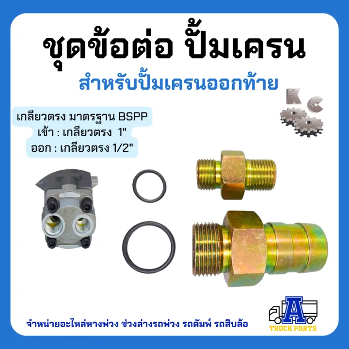 Crane inlet-outlet pump coupling kit for end-out Crane pump