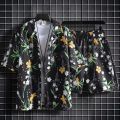 Hawaiian Beach Suit, Genderless Casual Shirt Shorts, Multi-color Optional.