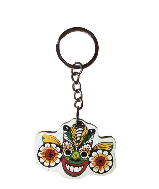 Mask Key Handmade Wooden Mask Key Tag from Sri Lanka - Sri Lankan Masks | Daraz.lk