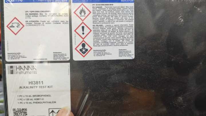 Hanna Total Hardness Test Kit HI3812 Romania