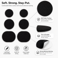 Self‑Adhesive Black Shoe Repair Patches, Flexible Fabric Shoe Heel Repair Stickers for Shoes Hole Repair. 