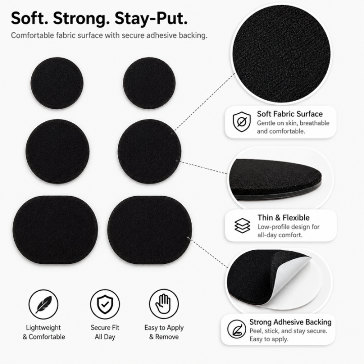 Self%E2%80%91Adhesive%20Black%20Shoe%20Repair%20Patches,%20Flexible%20Fabric%20Shoe%20Heel%20Repair%20Stickers%20for%20Shoes%20Hole%20Repair%20-%20Image%203