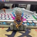 New 10cm Mini One Piece Y z Luffy Gear 5 Action Figure Nika Statue Anime Figurine Pvc Model Doll Collection Toy Kids.