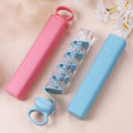 1Pc Pull-Out Ice Tray Creative Ice Cube Mold for Home Use, Ice Mold, Ice Tray, Ice Maker, Long Strip Ice Tray, Silicone Ice Tray, Home Ice Maker, Portable Homemade Quick-Freeze Ice Box, Pull-Out Ice Tray, Kitchen Ice Cube Mold.