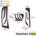 RHD Footrest Pedal Pad Cover for BMW F20 F30 F31 316i 320i 328i 1 3 4 Series Sport Gas Brake Foot Pedal Cover Rest Pedals Kit. 