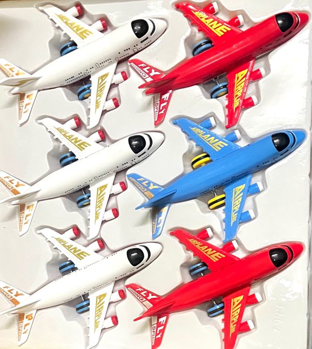Friction Toy Airplane With Light/Music
