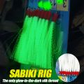 TAKBAS 1Pack/10Hooks Sabiki Bait Rig, Sea Fishing Hooks, Mackerel Lures Hooks, Freshwater & Saltwater Fishing, Fishing Tackle.