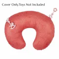 Baby Nursing Pillow Cover Newborn Maternity Breastfeeding Pillow Cover Slipcover with Play Cartoon Print U Shape. 