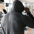 Mens Fitness Tracksuit Running Sport Hoodie Gym Joggers Hooded Outdoor Workout Shirts Tops Clothing Muscle Training Sweatshirt. 