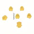 10-30PCS Mini Fluorescence Chicken Moss Toy Microlandscape Miniature Chick Figurines Fairy Garden Accessories Home Decor Crafts home decoration item.