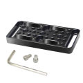 Switching Cheese Plate Camera Easy Plate for Railblocks Dovetails Short Rods For DSLR Camera Cage Rig Expansion Mounting.